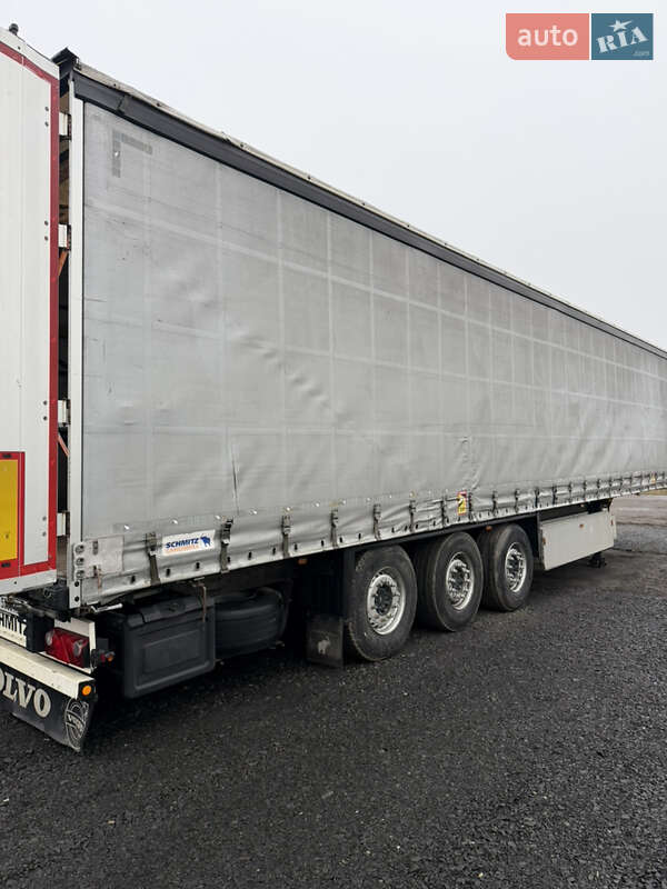 Тентованный борт (штора) - полуприцеп Schmitz Cargobull Schutz 2016 в Сарнах