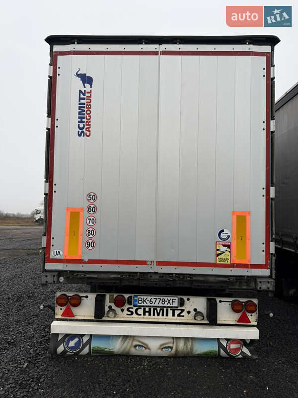 Тентованный борт (штора) - полуприцеп Schmitz Cargobull Schutz 2016 в Сарнах