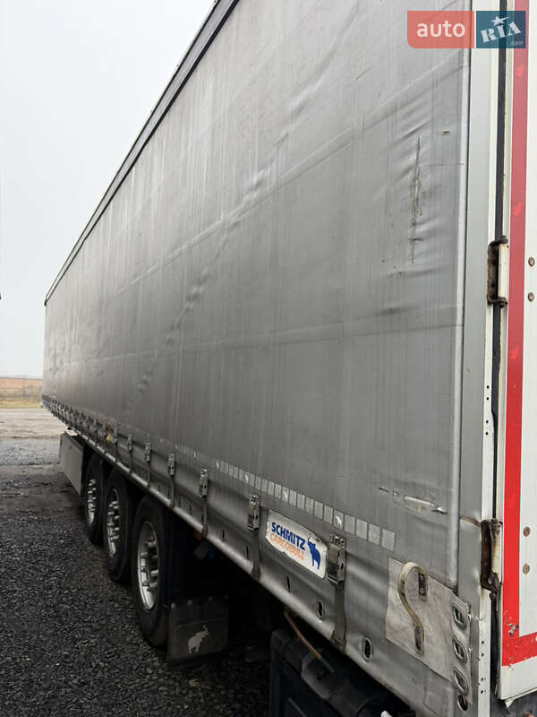 Тентованный борт (штора) - полуприцеп Schmitz Cargobull Schutz 2016 в Сарнах