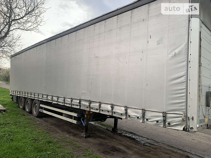 Тентований борт (штора) - напівпричіп Schmitz Cargobull SCS 24/L 2008 в 
