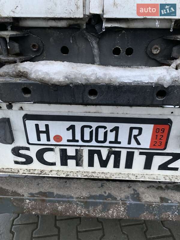 Тентований борт (штора) - напівпричіп Schmitz Cargobull SCS 24/L 2008 в Ковелі