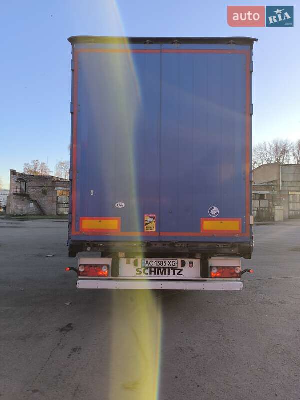 Тентованный борт (штора) - полуприцеп Schmitz Cargobull SCS 24/L 2012 в Луцке