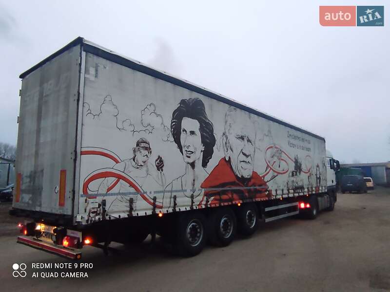 Тентованный борт (штора) - полуприцеп Schmitz Cargobull SCS 24/L 2011 в Хмельницком