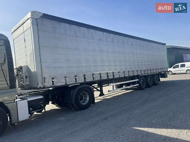 Тентований борт (штора) - напівпричіп Schmitz Cargobull SCS 24/L 2018 в Кременці