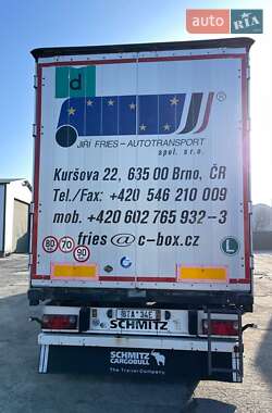 Тентованный борт (штора) - полуприцеп Schmitz Cargobull SCS 24/L 2011 в 