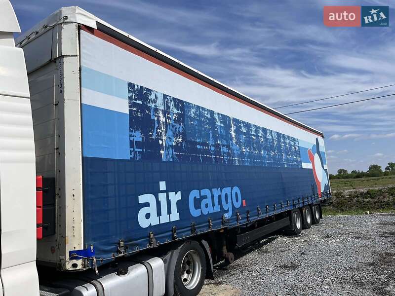 Тентованный борт (штора) - полуприцеп Schmitz Cargobull SCS 24/L 2007 в 
