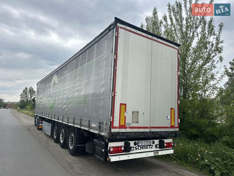 Тентований борт (штора) - напівпричіп Schmitz Cargobull SCS 24/L 2013 в Калуші