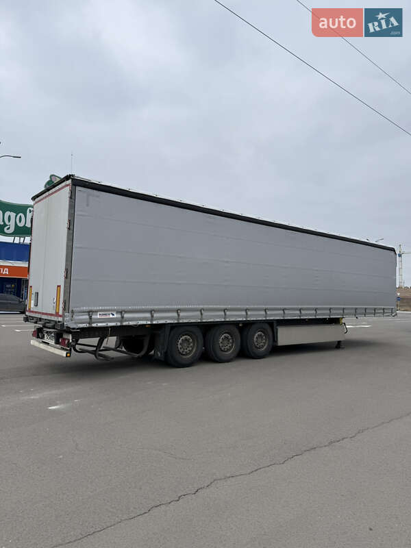 Тентованный борт (штора) - полуприцеп Schmitz Cargobull SCS 24/L 2017 в Луцке