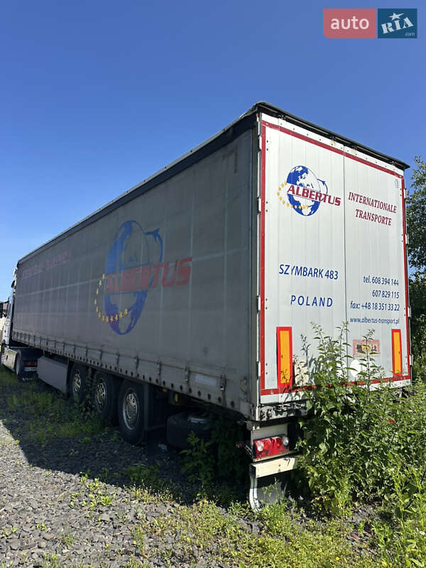 Тентованный борт (штора) - полуприцеп Schmitz Cargobull SCS 24/L 2008 в 