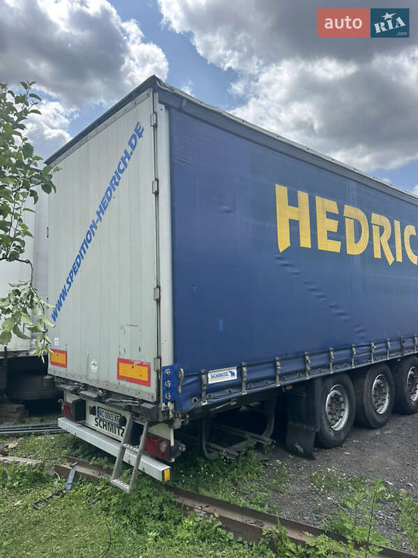 Тентований борт (штора) - напівпричіп Schmitz Cargobull SCS 24/L 2008 в Луцьку фото 4 Тентований борт (штора) - напівпричіп Schmitz Cargobull SCS 24/L 2008 в Луцьку