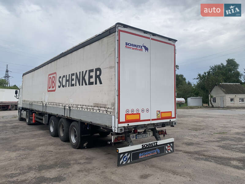 Тентований борт (штора) - напівпричіп Schmitz Cargobull SCS 24/L 2010 в Вінниці