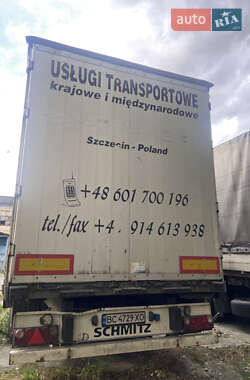 Тентований борт (штора) - напівпричіп Schmitz Cargobull SCS 24/L 2008 в 