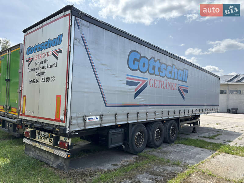 Тентований борт (штора) - напівпричіп Schmitz Cargobull SCS 24/L 2015 в 