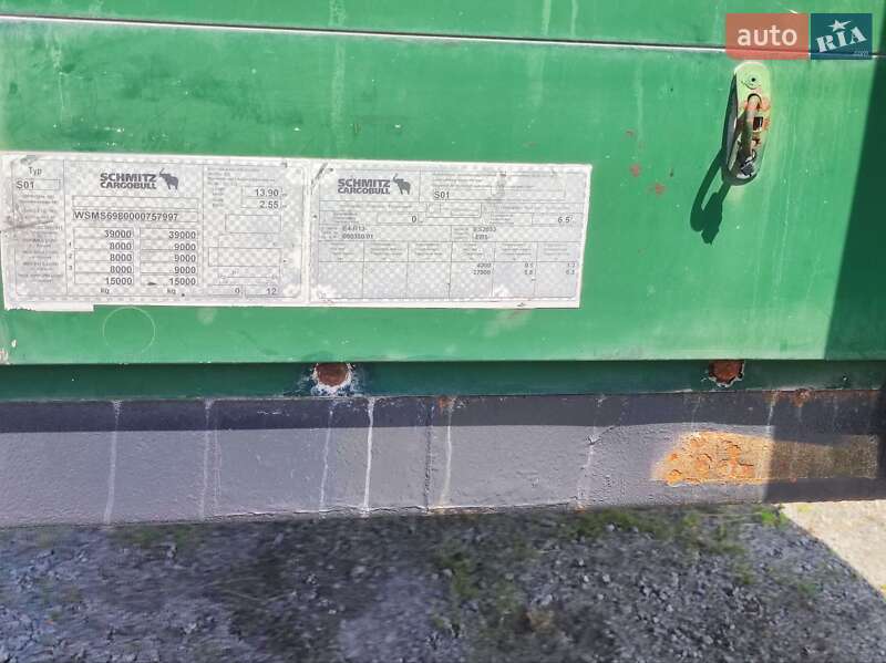 Платформа напівпричіп Schmitz Cargobull SCS 24/L 2009 в Умані