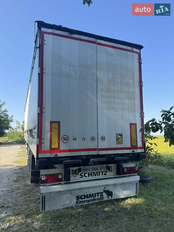 Тентований борт (штора) - напівпричіп Schmitz Cargobull SCS 24/L 2011 в Дунаївцях