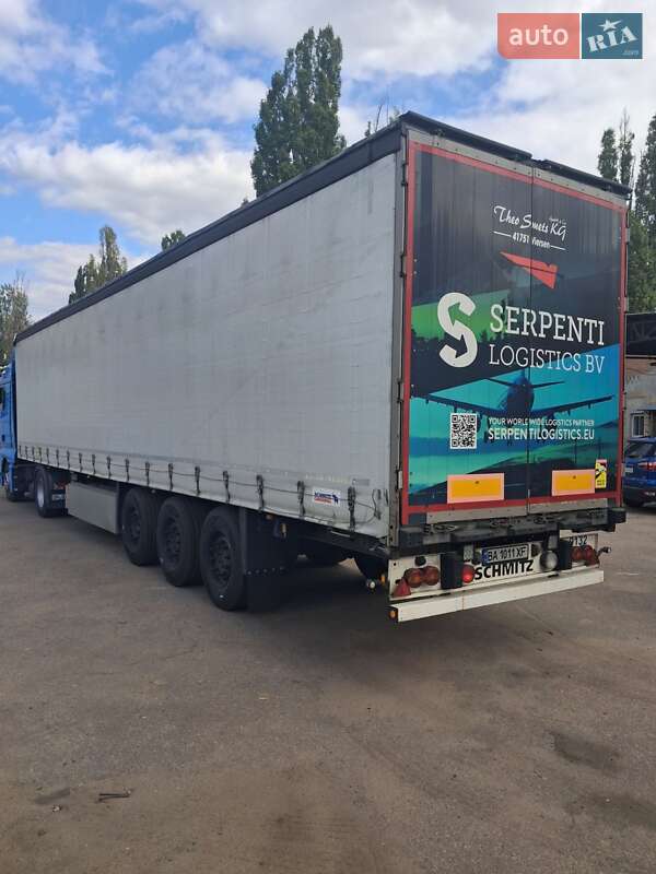 Тентованный борт (штора) - полуприцеп Schmitz Cargobull SCS 24/L 2011 в Кропивницком