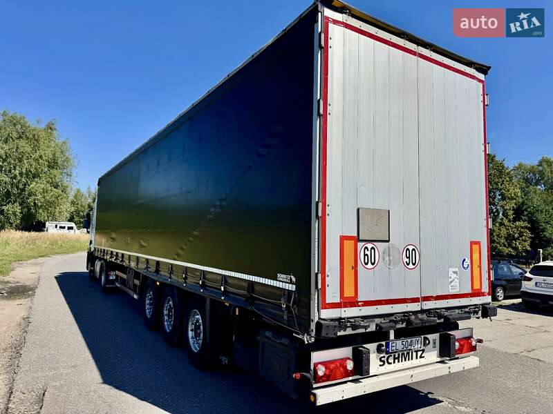 Тентованный борт (штора) - полуприцеп Schmitz Cargobull SCS 24/L 2013 в 