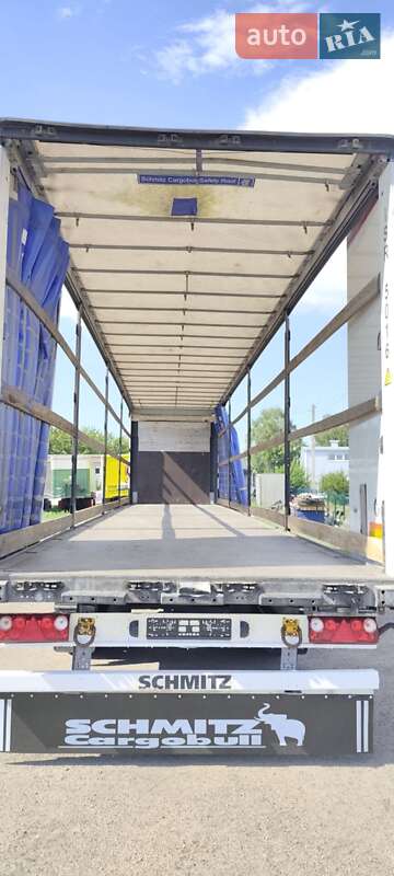 Тентованный борт (штора) - полуприцеп Schmitz Cargobull SCS 24/L 2015 в Умани