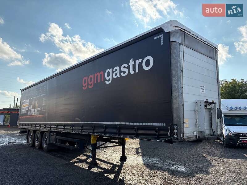 Тентований борт (штора) - напівпричіп Schmitz Cargobull SCS 24/L 2016 в 