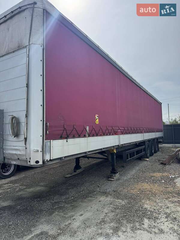 Тентованный борт (штора) - полуприцеп Schmitz Cargobull SCS 24/L 2008 в 