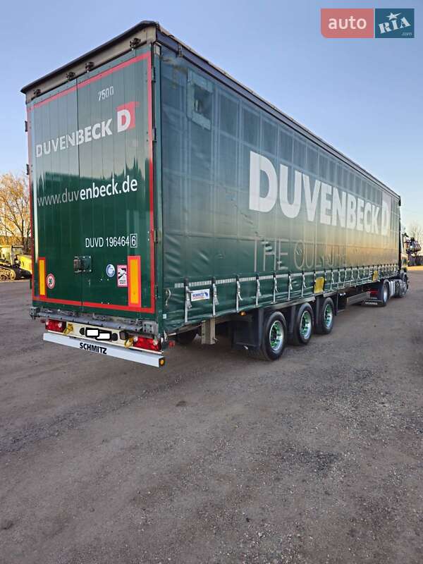 Тентований борт (штора) - напівпричіп Schmitz Cargobull SCS 24/L 2014 в Шептицькому фото 5 Тентований борт (штора) - напівпричіп Schmitz Cargobull SCS 24/L 2014 в Шептицькому