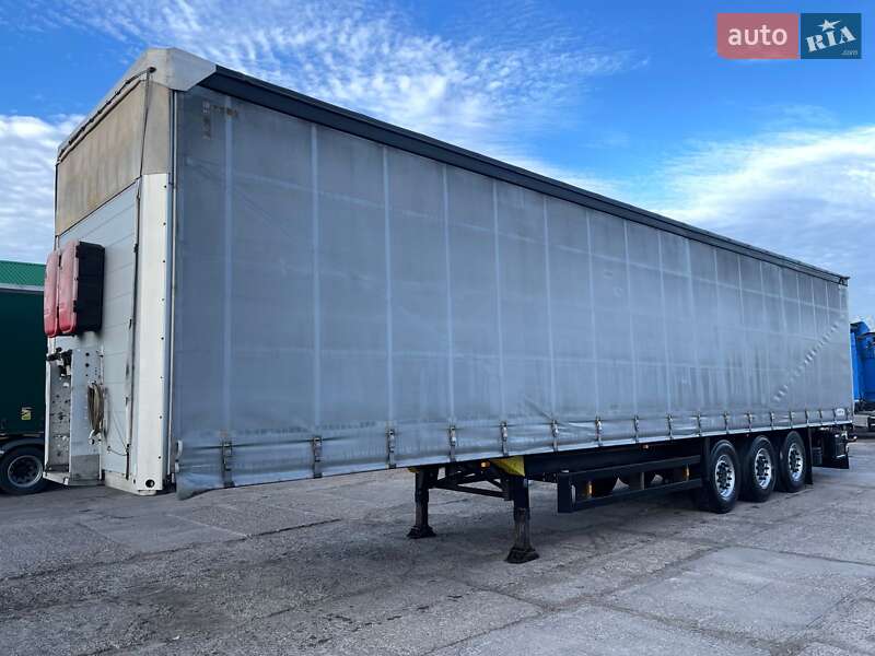 Тентований борт (штора) - напівпричіп Schmitz Cargobull SCS 24/L 2012 в Тернополі