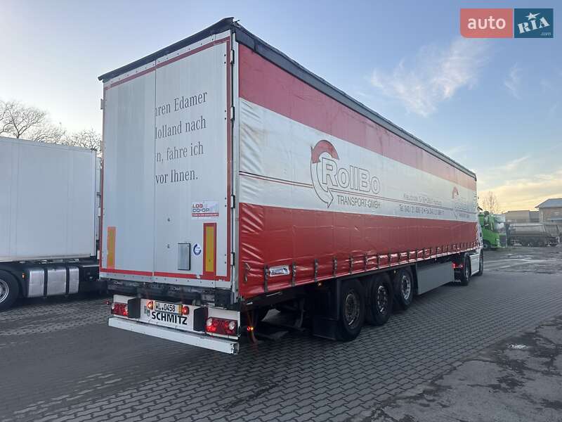 Тентованный борт (штора) - полуприцеп Schmitz Cargobull SCS 24/L 2014 в Калуше