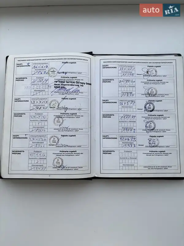 Тентованный борт (штора) - полуприцеп Schmitz Cargobull SCS 24/L 2014 в Житомире документ 4 фото Тентованный борт (штора) - полуприцеп Schmitz Cargobull SCS 24/L 2014 в Житомире документ