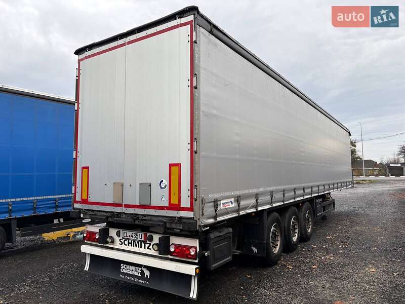 Тентований борт (штора) - напівпричіп Schmitz Cargobull SCS 24/L 2018 в Ковелі