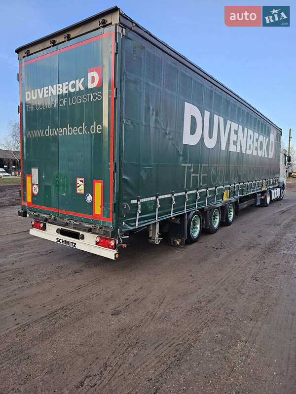 Тентованный борт (штора) - полуприцеп Schmitz Cargobull SCS 24/L 2013 в Шептицькому