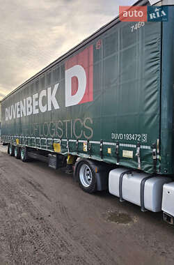 Тентований борт (штора) - напівпричіп Schmitz Cargobull SCS 24/L 2013 в Шептицькому