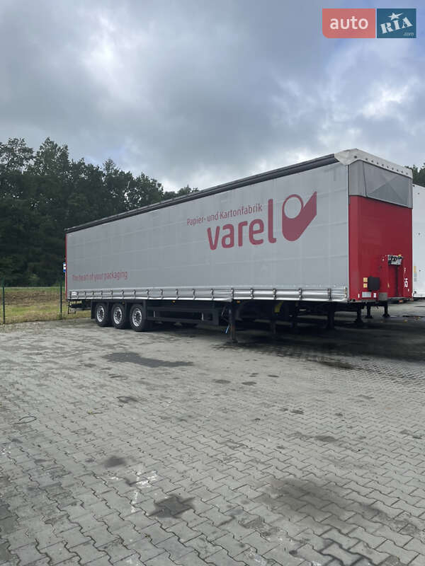 Тентований борт (штора) - напівпричіп Schmitz Cargobull SCS 2017 в Львові