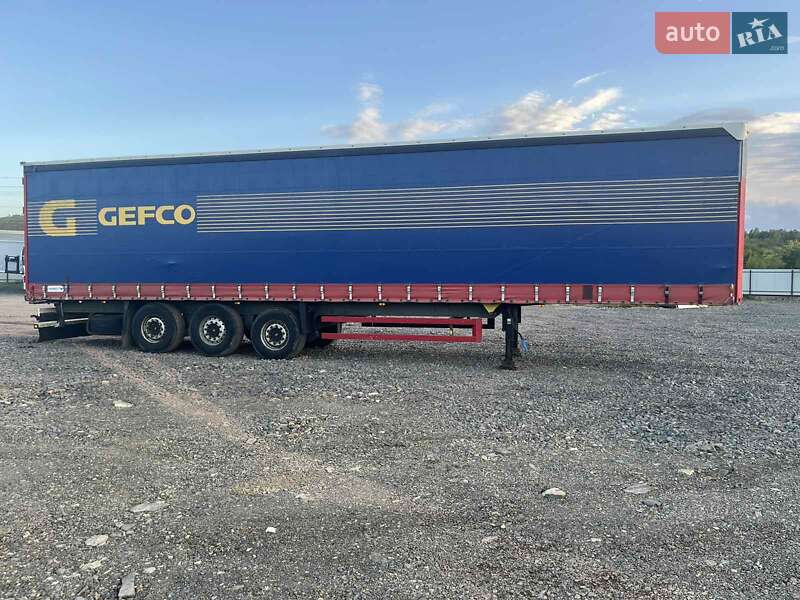 Тентованный борт (штора) - полуприцеп Schmitz Cargobull SCS 2011 в Иршаве