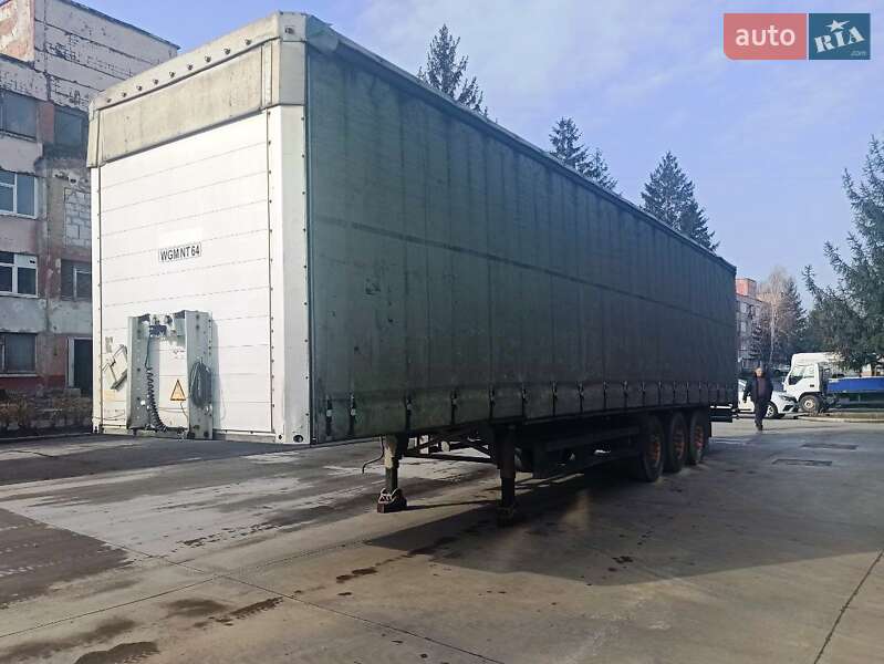 Тентований борт (штора) - напівпричіп Schmitz Cargobull SCS 2007 в Білій Церкві