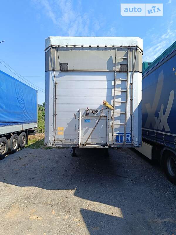 Тентований борт (штора) - напівпричіп Schmitz Cargobull SCS 2012 в 