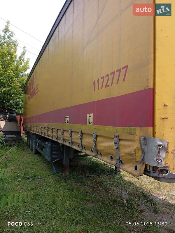 Тентований борт (штора) - напівпричіп Schmitz Cargobull SCS 2012 в Кам'янському