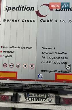 Тентований борт (штора) - напівпричіп Schmitz Cargobull SCS 2013 в Києві