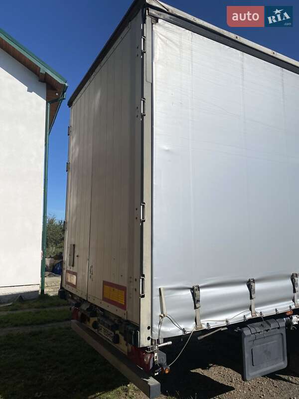 Тентованный борт (штора) - полуприцеп Schmitz Cargobull SCS 2008 в Долине