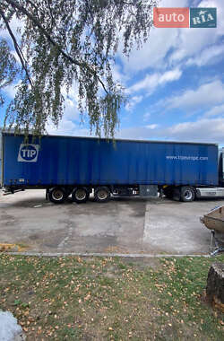 Тентований борт (штора) - напівпричіп Schmitz Cargobull SCS 2007 в 