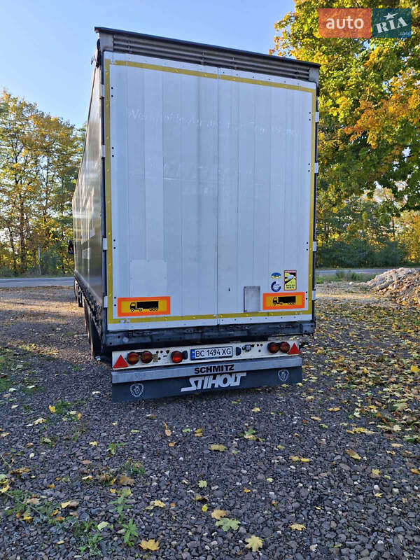 Тентований борт (штора) - напівпричіп Schmitz Cargobull SCS 2011 в Стрию фото 3 Тентований борт (штора) - напівпричіп Schmitz Cargobull SCS 2011 в Стрию