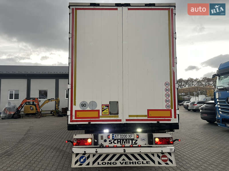 Тентованный борт (штора) - полуприцеп Schmitz Cargobull SCS 2013 в Долине