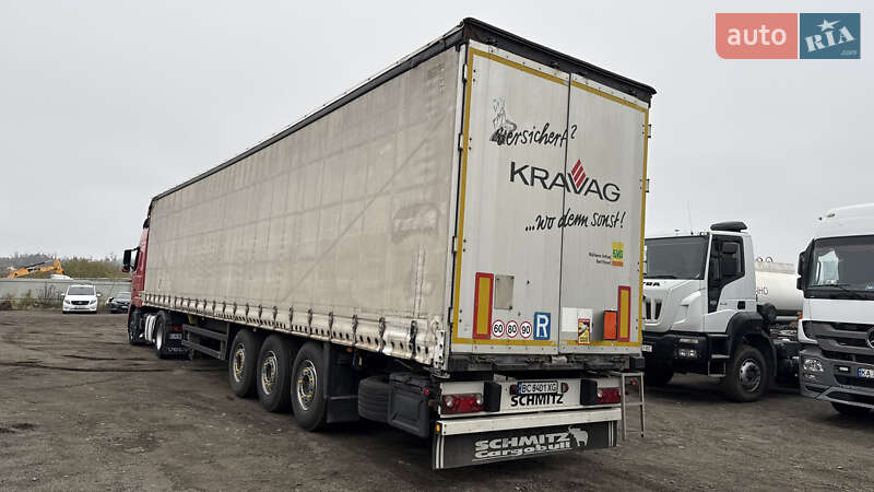 Тентованный борт (штора) - полуприцеп Schmitz Cargobull SCS 2011 в Киеве