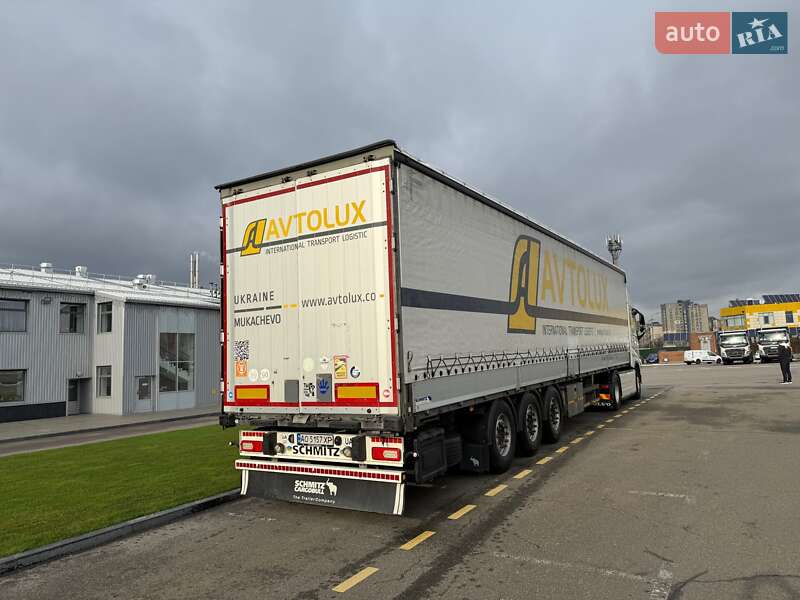 Тентований борт (штора) - напівпричіп Schmitz Cargobull SCS 2018 в Києві