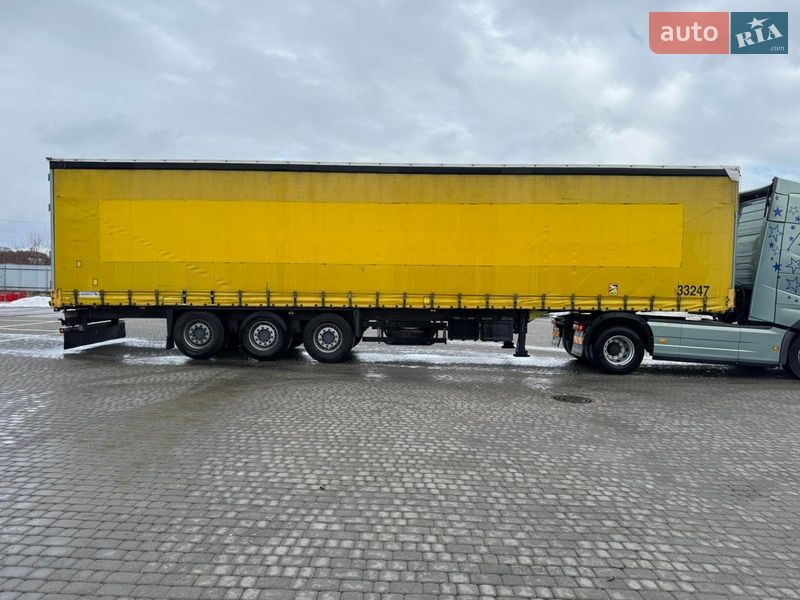 Тентованный борт (штора) - полуприцеп Schmitz Cargobull SCS 2008 в Львове