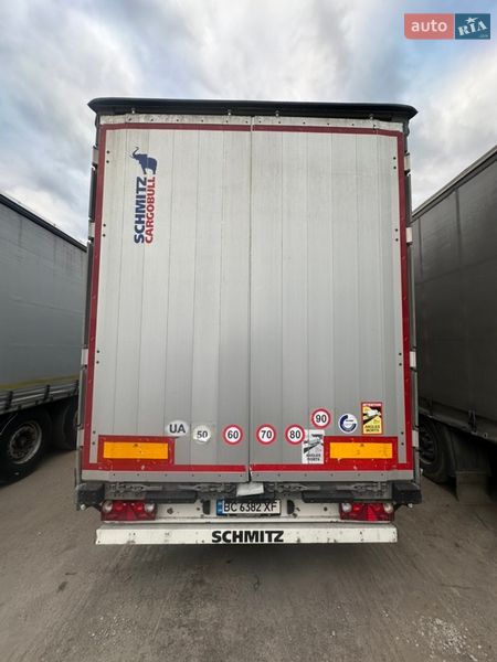 Тентованный борт (штора) - полуприцеп Schmitz Cargobull SCS 2017 в Львове