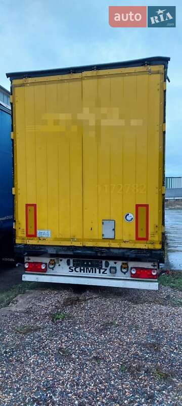 Тентований борт (штора) - напівпричіп Schmitz Cargobull SKO 24 2012 в Запоріжжі