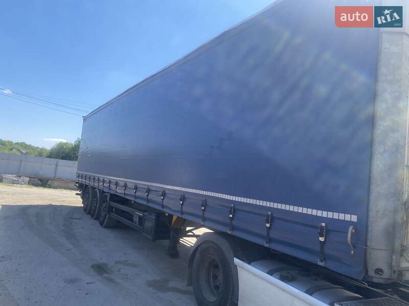 Тентований борт (штора) - напівпричіп Schmitz Cargobull SKO 24 2011 в Городку