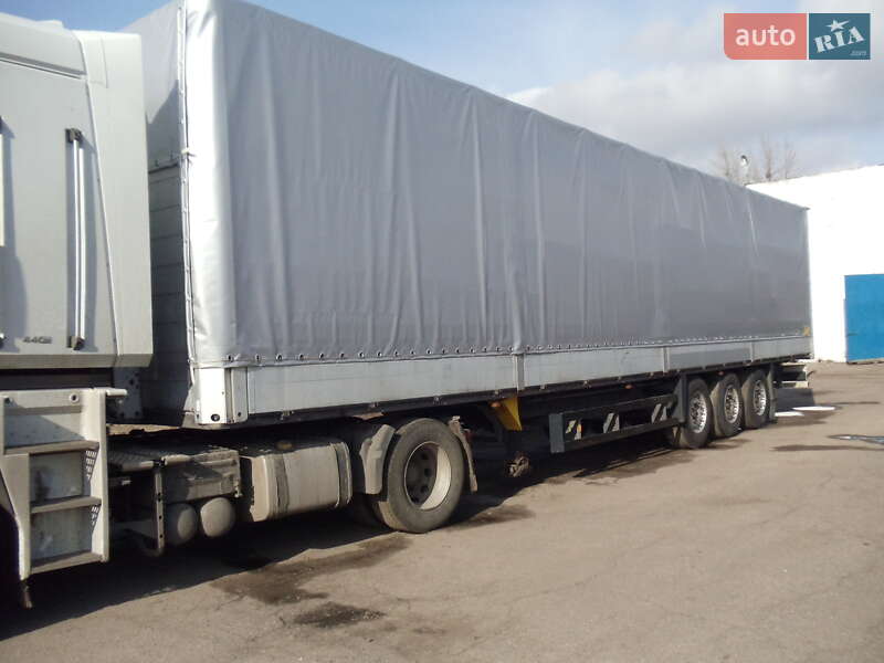 Тентований борт (штора) - напівпричіп Schmitz Cargobull SO1 2008 в Полтаві