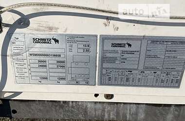 Тентований борт (штора) - напівпричіп Schmitz Cargobull SO1 2012 в Чернівцях