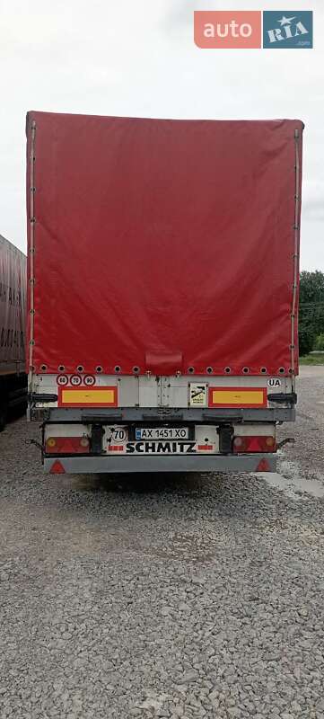 Тентований борт (штора) - напівпричіп Schmitz Cargobull SO1 2003 в Харкові